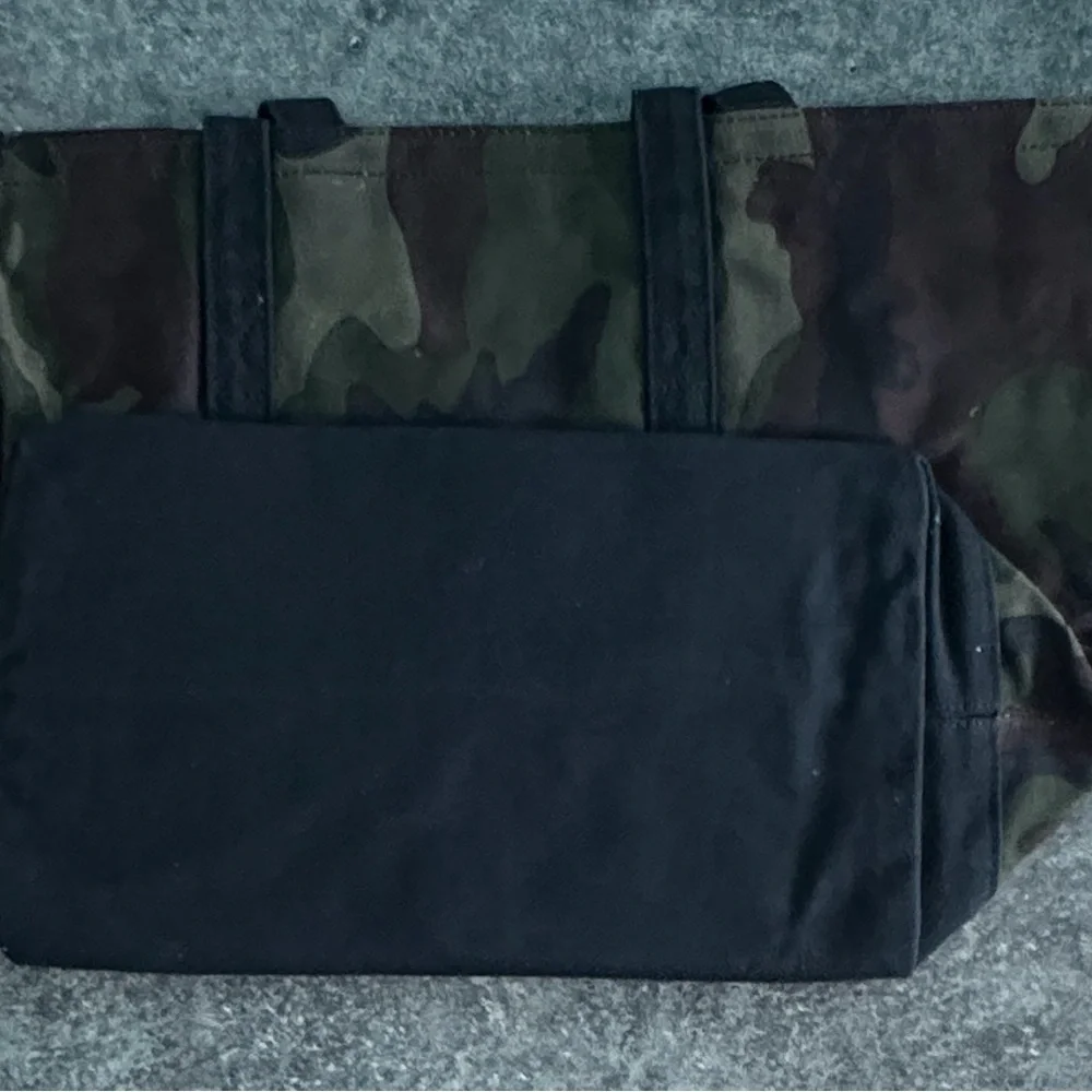 Love Thy Beast- Waxed Camouflage Canvas Pet Tote Bag